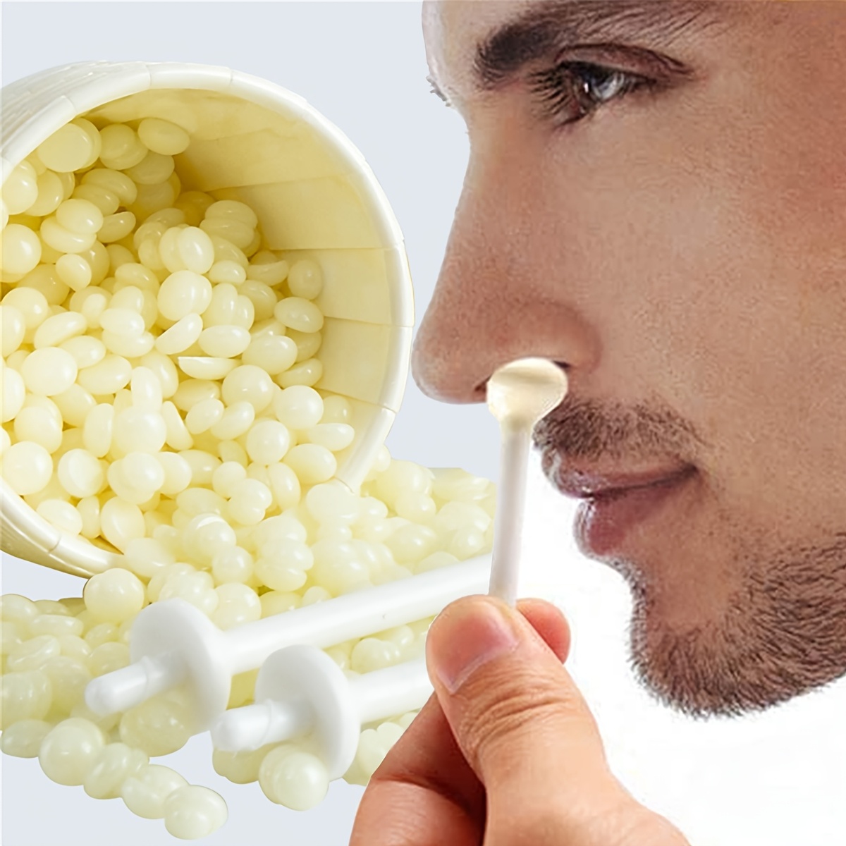 Depilación Facial Depilacion Con Cera Para Hombres Kit Depilación