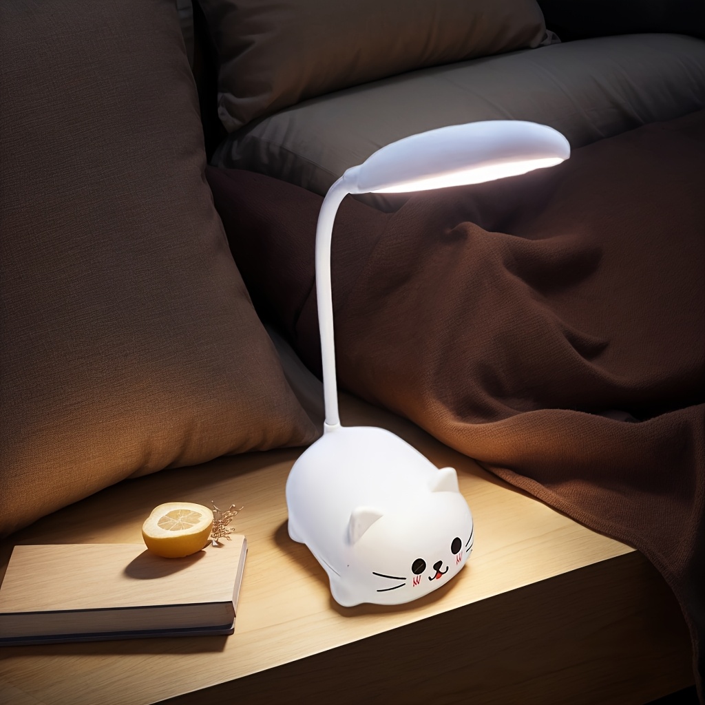 cute led night light table lamp touch led reading desk lamp night light rechargeable led small desk lamp adjustable   dimmable cute desk lamp Product details 1