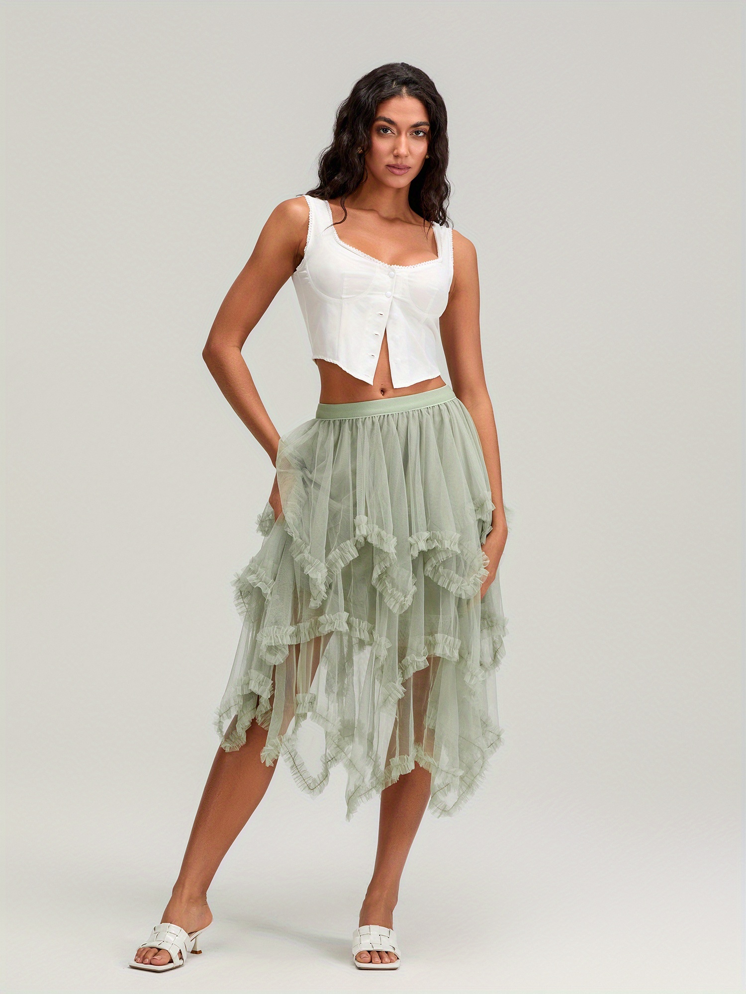 Midi Skirt Layered Tulle Skirt J Crew Layered Skirt Tulle Midi