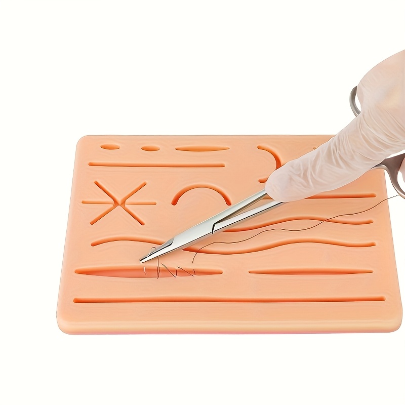 

Suture Pad For & , Anatomical Simulation For Irregular Wound