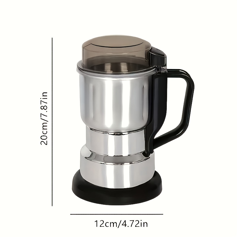[Electric Grinder] 1 Large Multifunctional Electric Grinder, American Plug, Whole Grains Milling Machine, Which Can Grind Ingredients/Coffee Beans/Seasonings, Etc., Suitable For Home Kitchens (Not Wet Grinding)