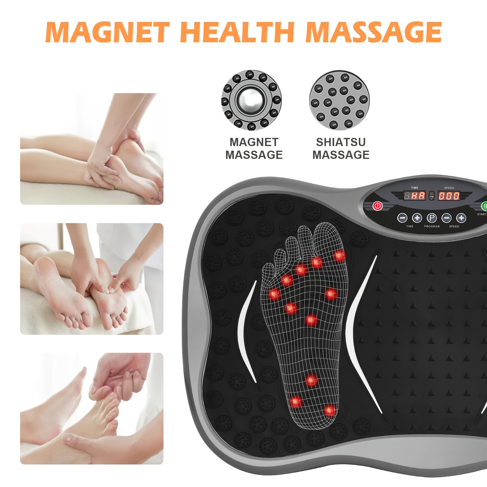 Advwin Vibration Plate Exercise Machine, 120 Speed Levels Full Body Workout Vibration Fitness Platform, Grey 150Kg Capacity, Vibration Plate Exercise Machine for Women, Fitness Vibrating Machine, Vibration Plate Exercise Machine, Vibration Plate Workout Equipment, Vibration Plate Workout Machine, Home Gym Equipment, Weight Loss Machine, Modern Fitness Gear, Sleek Workout Equipment, Highcapacity Platform, Stable, Without Battery
