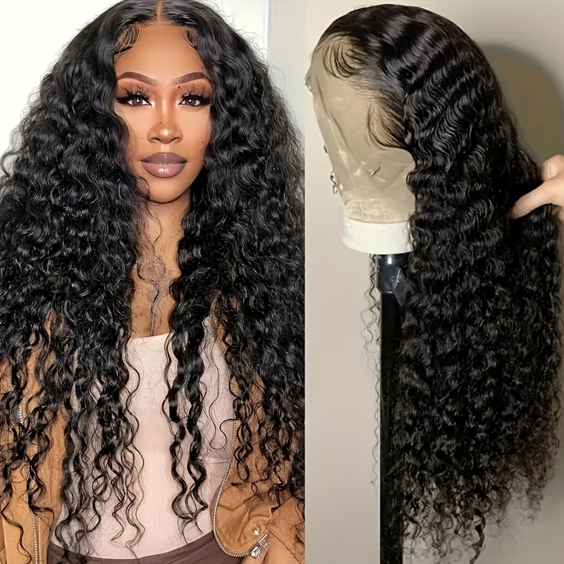 TEMU Lahali Curly Half-top Wig Glue-free Wig 26-inch Curly 3-in-1 Half-top Wig Suitable For Women Drawstring Seamless Flip-up Headband Wig Suitable For Beginners, Suitable For Women&; Wear And Parties