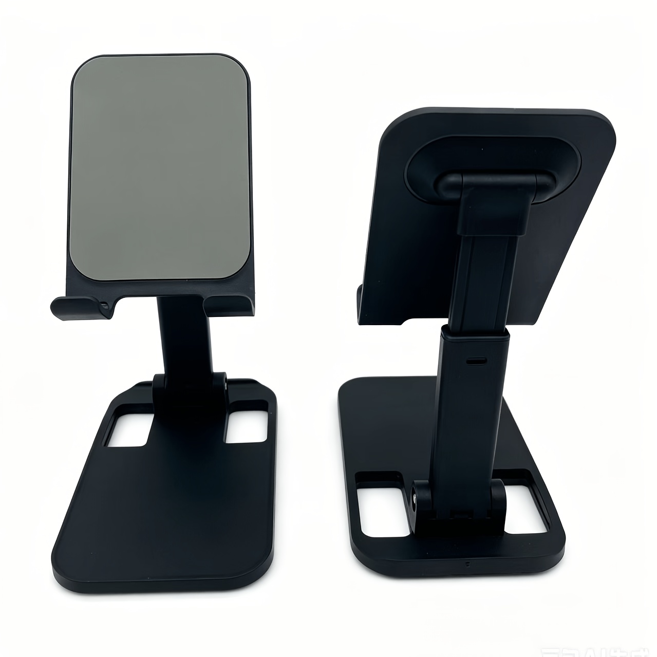 TEMU Soporte de escritorio plegable y ajustable para teléfono, soporte universal multigráfico para teléfono móvil y tableta para trabajo de oficina,