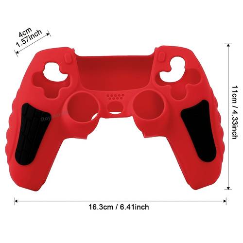 pour ps5 housse de poignée en silicone antidérapante étui en silicone thème wild pour ps5 console de jeu housse de protection pour et autocollants capuchons de joystick
