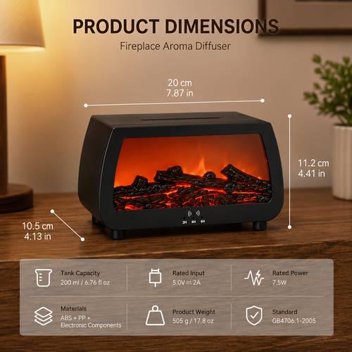 item picture vocal technology colorful aromatherapy diffuser