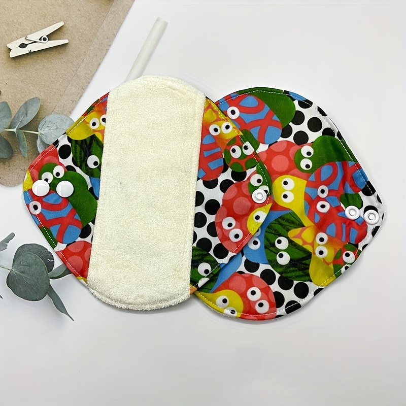 Reusable Cloth Menstrual Pads Women Washable Panty Liners - Temu