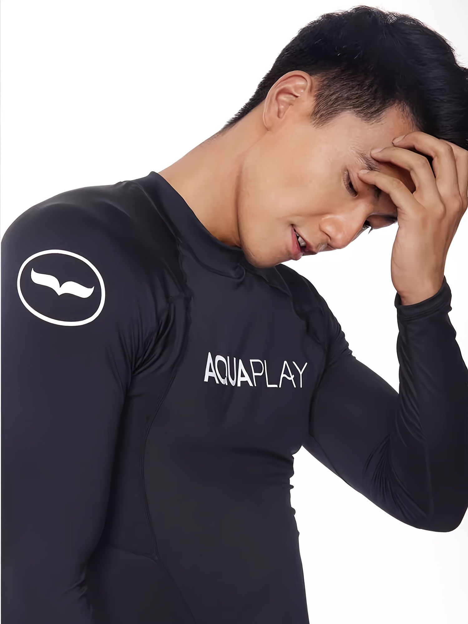 Maillot De Bain Enfant UPF 50+ TIZAX - Rashguard Manches Courtes Anti-UV