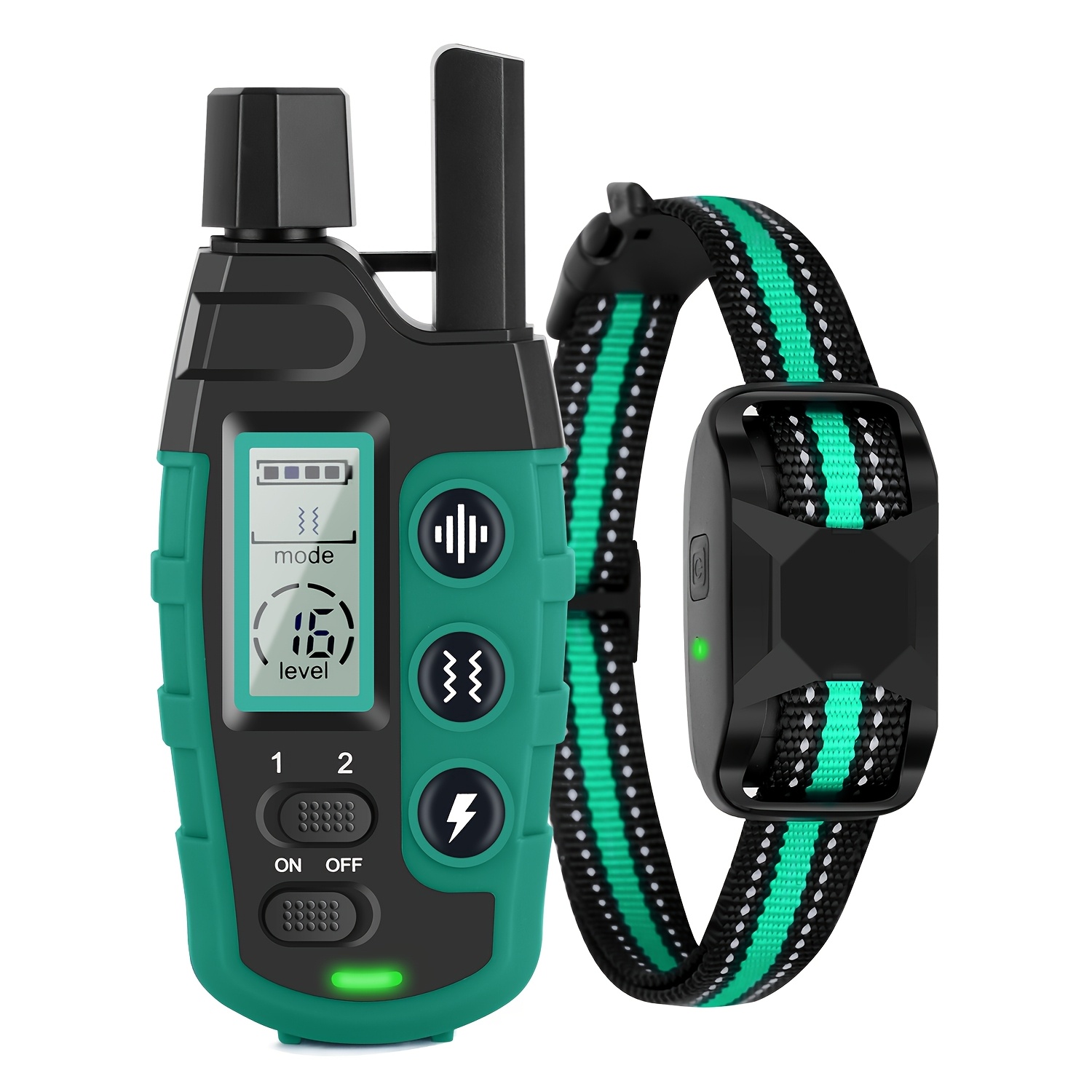 3300Ft Dog Training Collars With Remote, Adjustable Nylon Strap, Electric  Shock, Vibration & Sound * Rechargeable, 3300ft Range For Small To Large  Dogs (5-150lbs