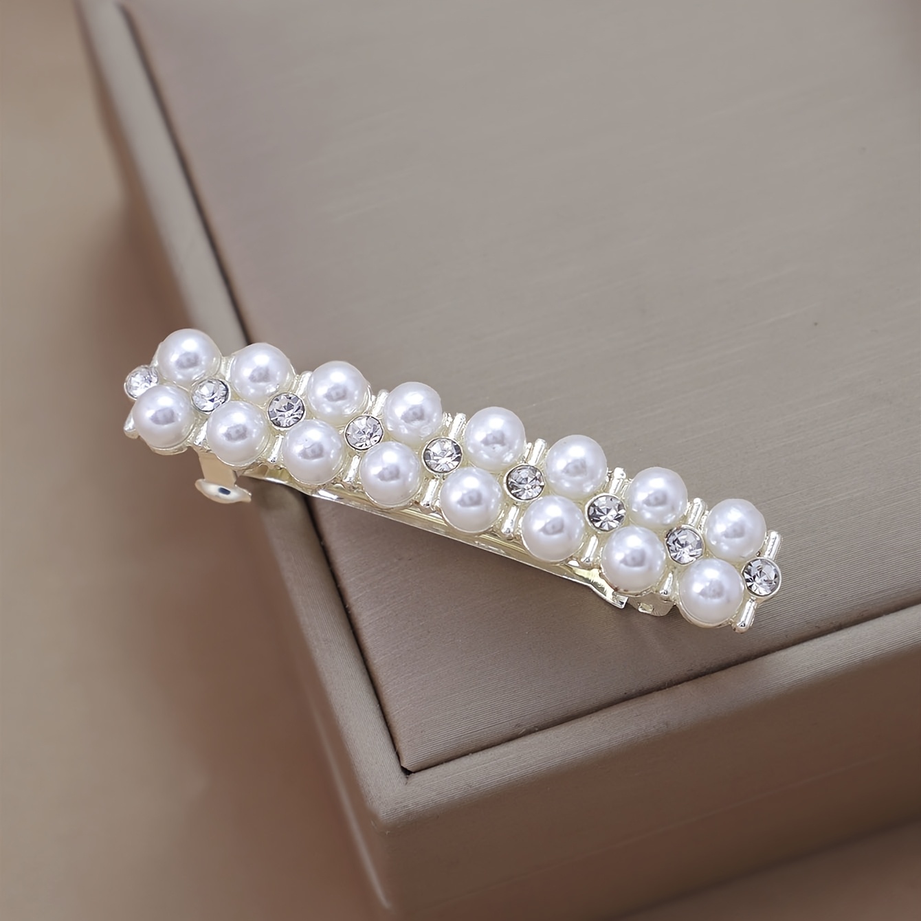 TEMU Simple Side Bangs Hair Clip For Women, Forehead Clip, Head Accessory, New Internet-famous Style, High-end Feel, Side Clip, Spring Clip