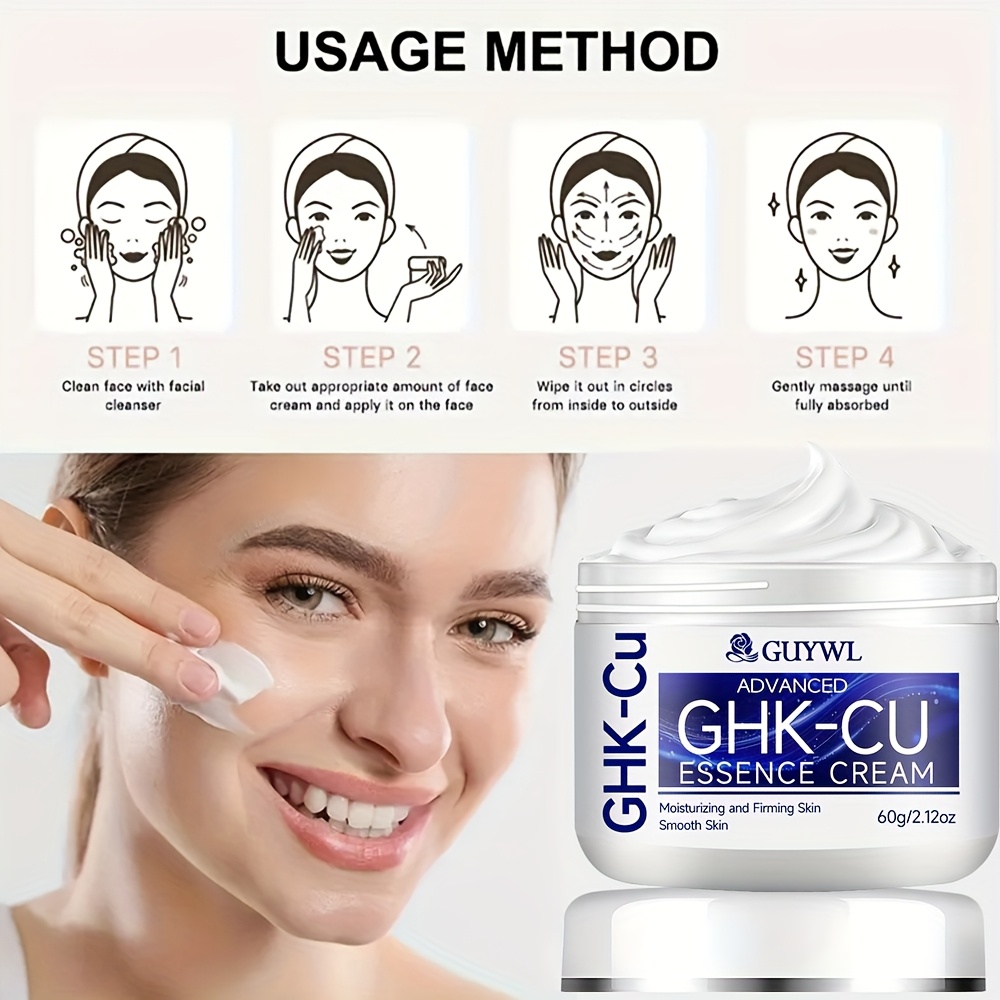 ghk cu peptide face cream Ghk-Cu Peptide Serum for Face, Copper Peptides Anti-Aging Serum main image 0