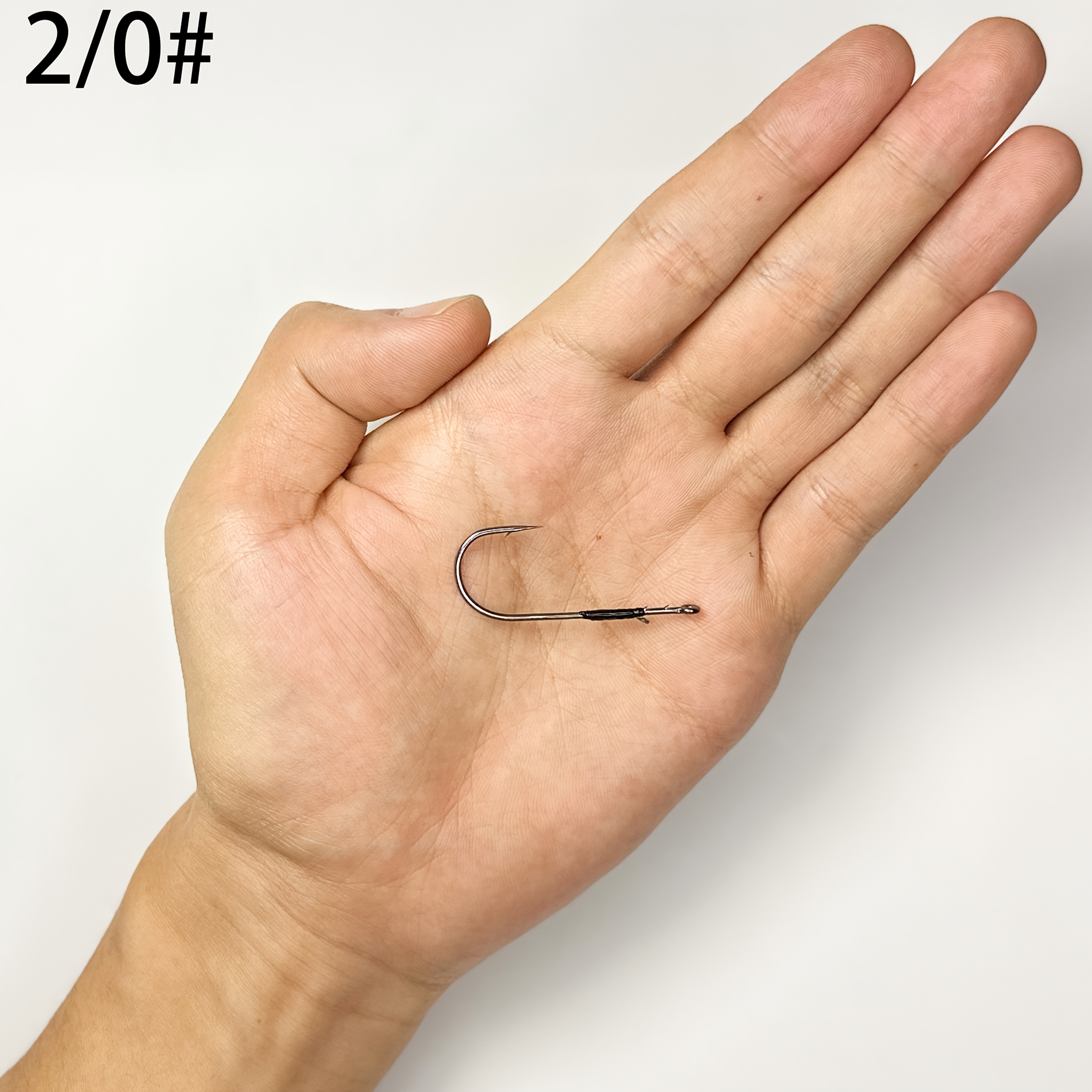 Pack Of 10 Jungle Flipping Triple-strength Straight Shank Hooks With Barbs, Designed For Casting And Freshwater