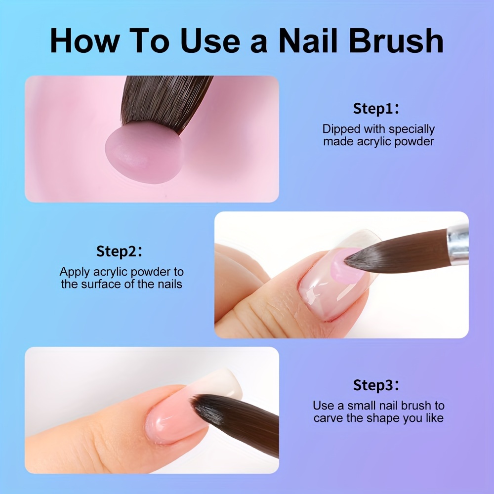 Uñas Acrilicas Con Que Se Limpian Las Brochas Uñas Acrilicas Como