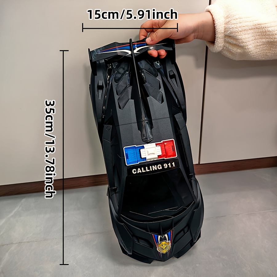Police Car Toy Model Car - Drive, Sports Car Toy Push-and-pull Police Car Toy, Drop-resistant And , Gift Toy Model Gift
