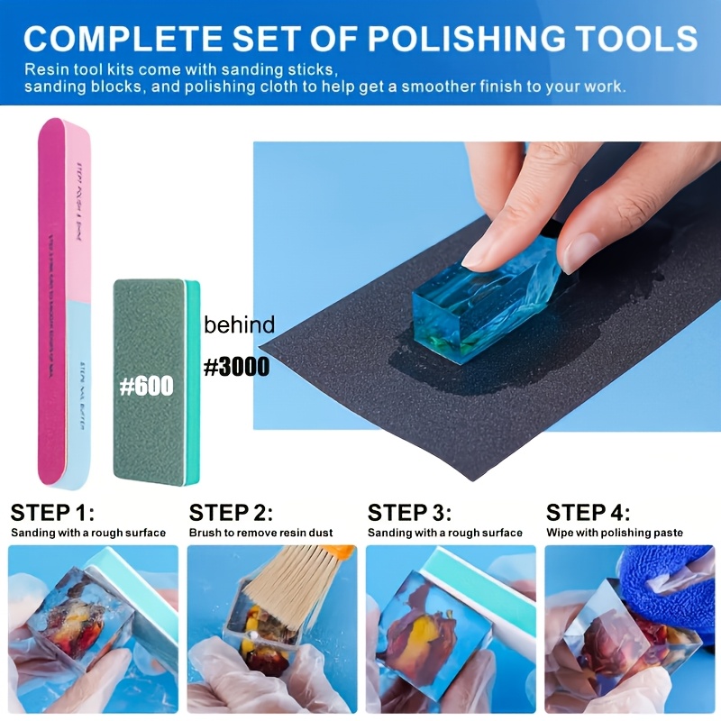 Epoxy Resin Polishing Kit for Beginners