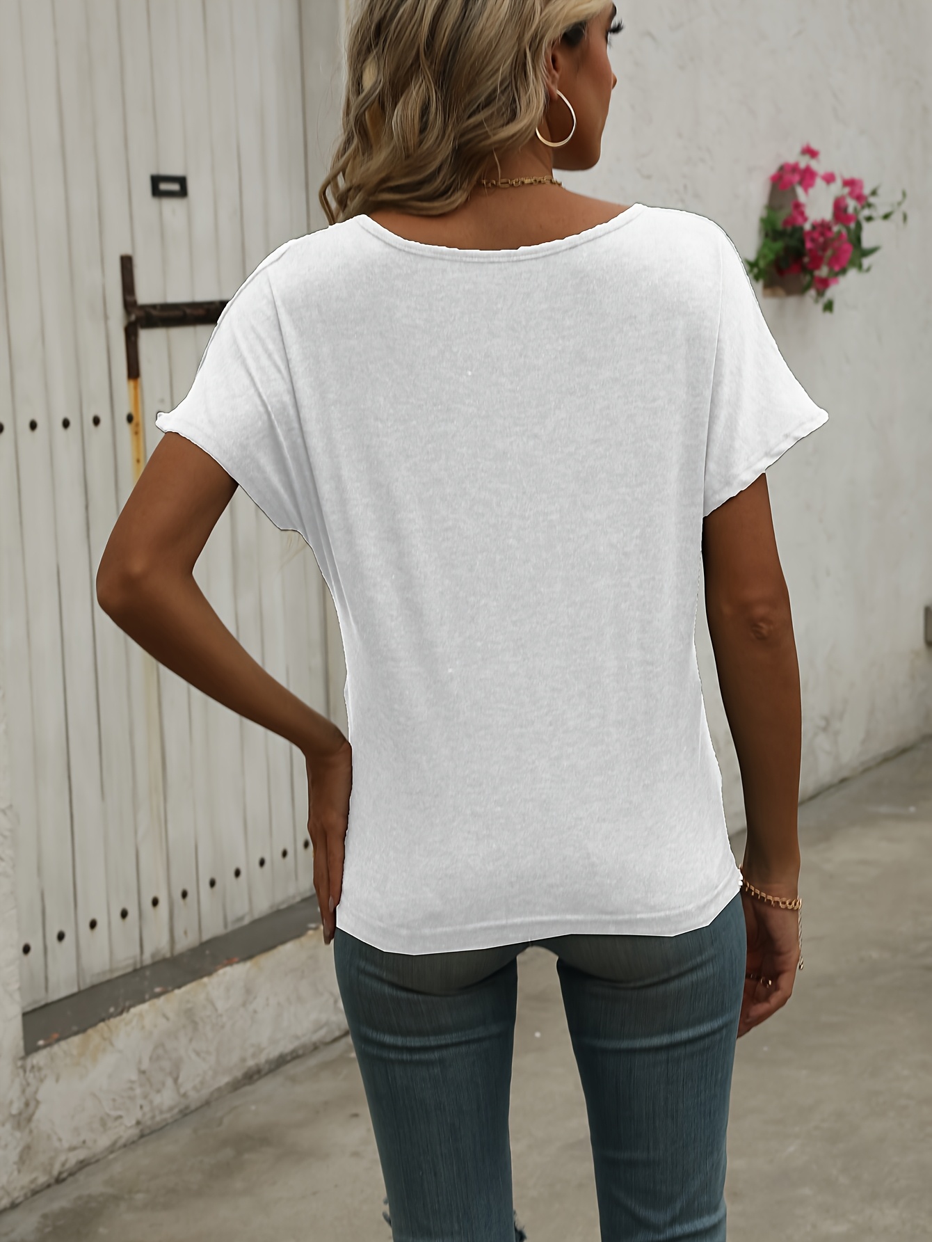 Women's Casual Short-Sleeve T-Shirt Top