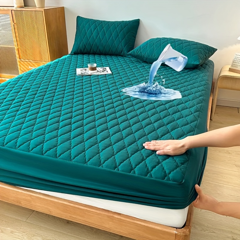 

1pc Mattress Protector, Soft And Comfortable, With For Full Coverage, Suitable For Guest Rooms, Bedrooms, And Hotels.