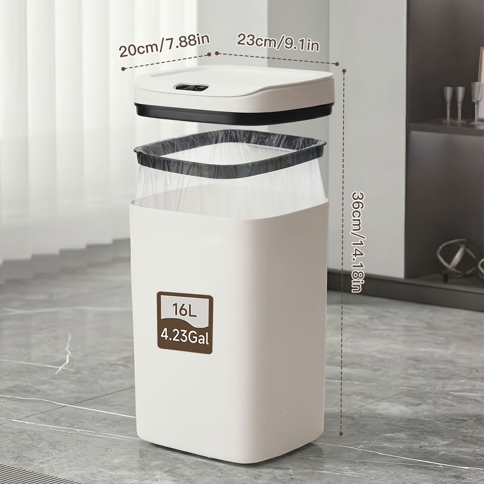 Temu Smart Trash Ca… - image