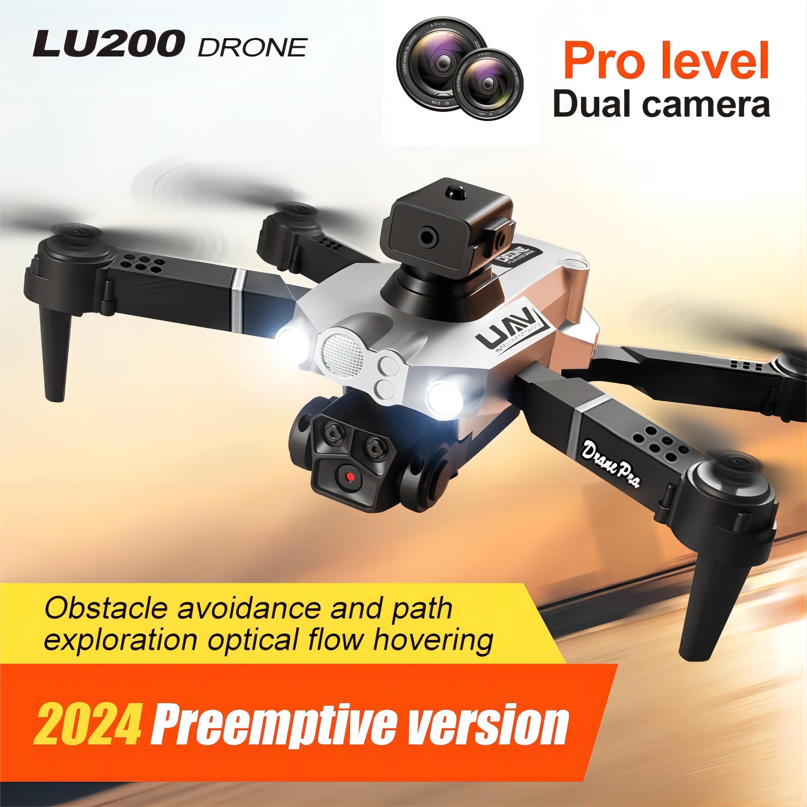 

Lu200 Remote Control Drone With Dual Camera, Positioning, Four-sided Obstacle Avoidance, And