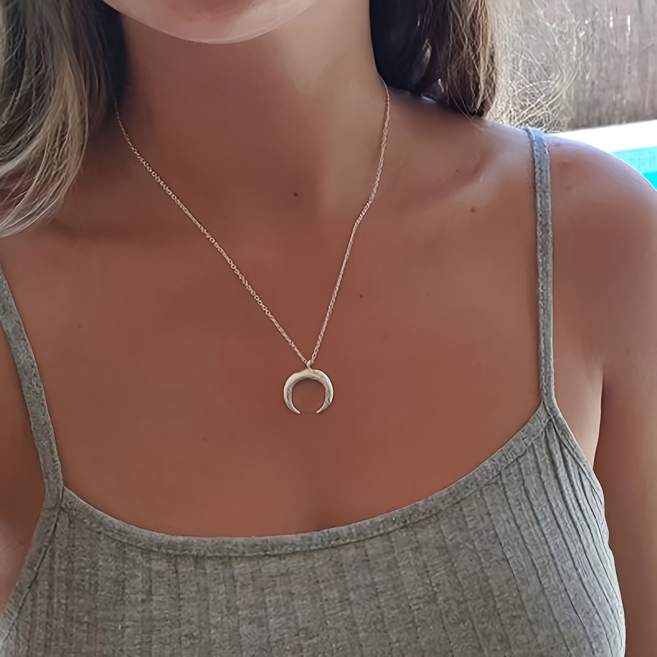 european and american fashionable versatile trendy womens necklace 0