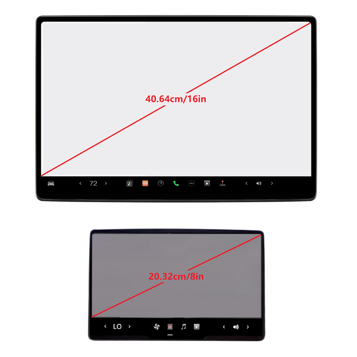 TEMU 16" For For Accessories 2026 Screen Protector [ & Fingerprint] For 16 Inch For Premium & Performance, Tempered Glass With Alignment Kit (2pcs)