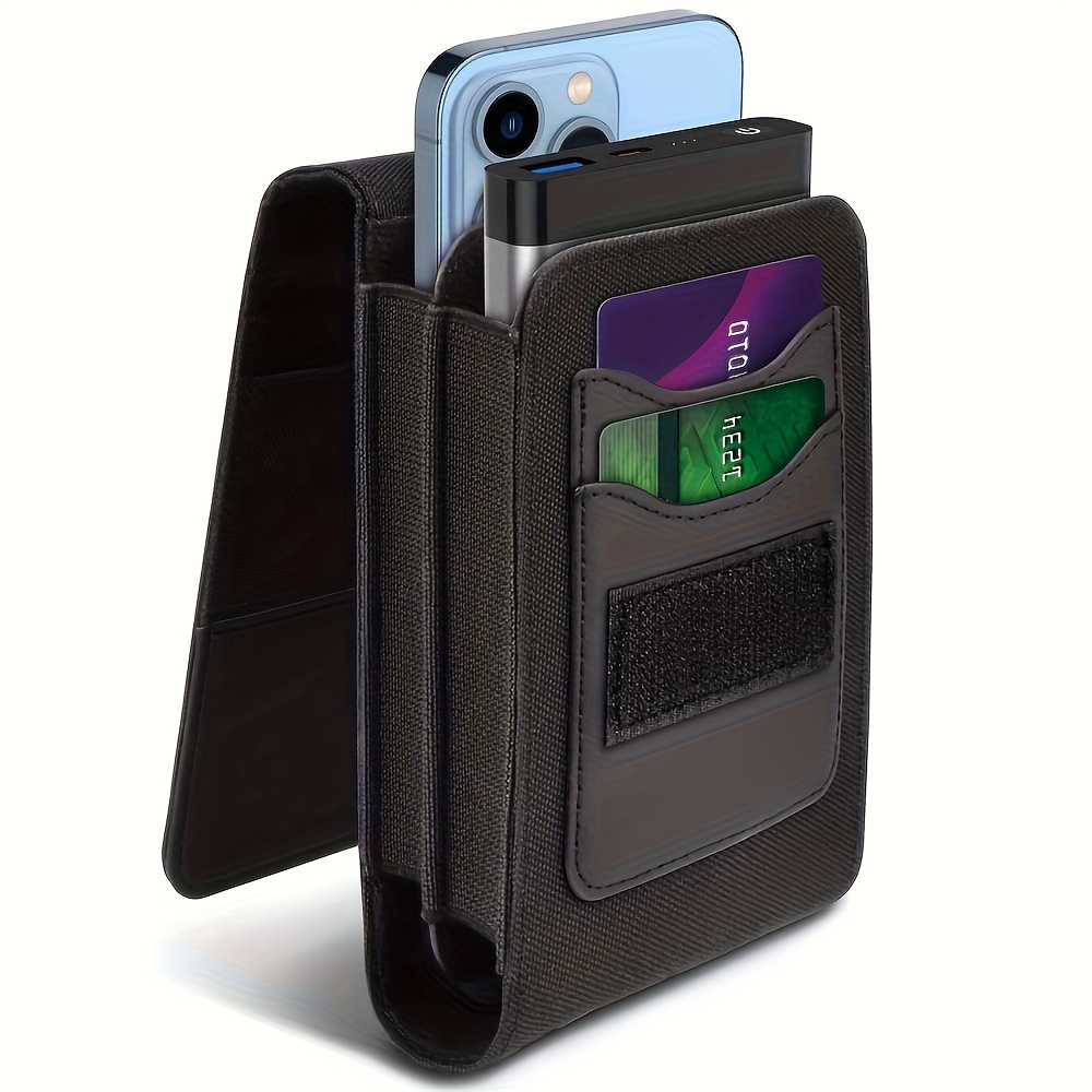 

Dual Phone Holster With Belt Clip - Nylon, , Waterproof & Foldable, Includes Keychain