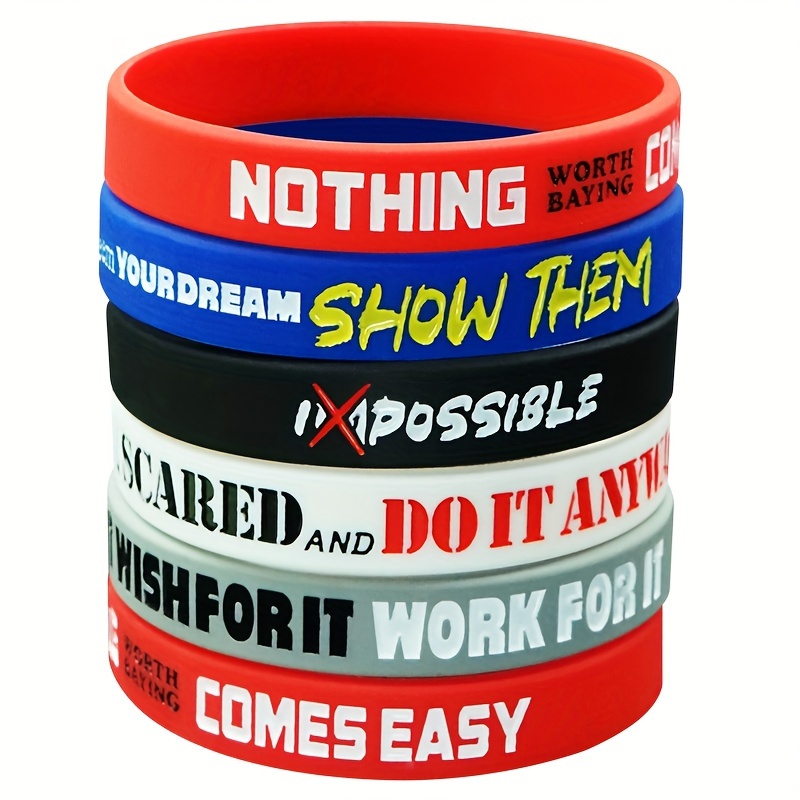 

Wristband Engraved Bracelet Inspirational