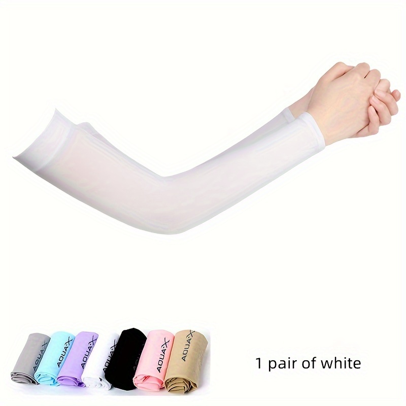 AQUA Arm Sleeves UV Cooling Sleeves Arm Cover Sun-Protection For