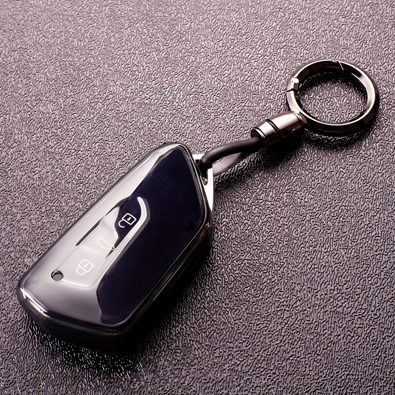 Image of For Key Cover, Suitable For Models Such As Id4, Id6, Id7, Id3 Lingdu L, Golf 8, And Xcrozz, Made Of High-quality Tpu Material, Stylish And Premium For Men And Women