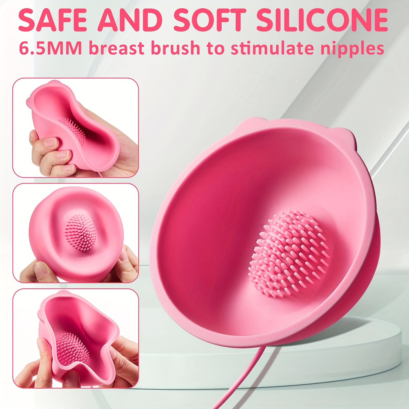 nipple toy vibrating nipple clamps sucking