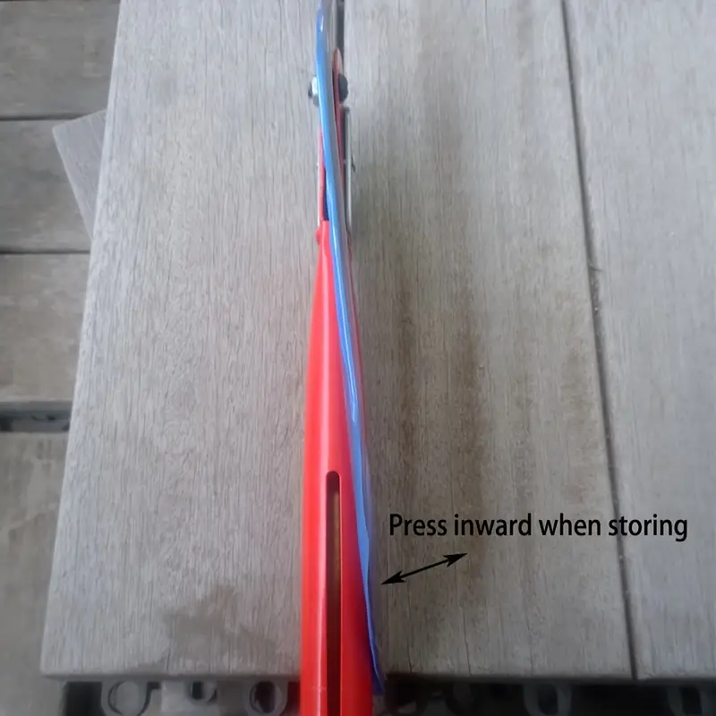 1pc durable portable manganese steel grass cutter for gardening lawn blade lock design details 0