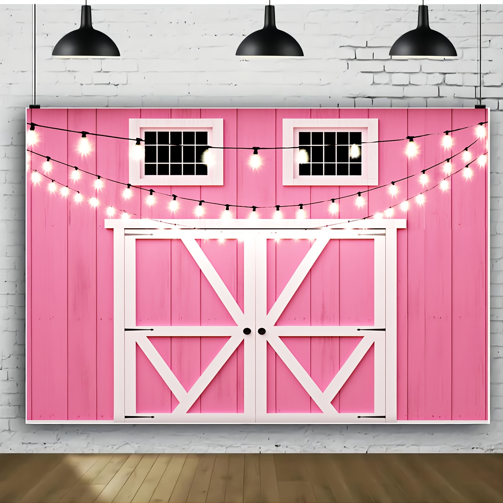 Pink Barn Door Backdrop Rustic Western Cowgirl Farmhouse Temu Canada