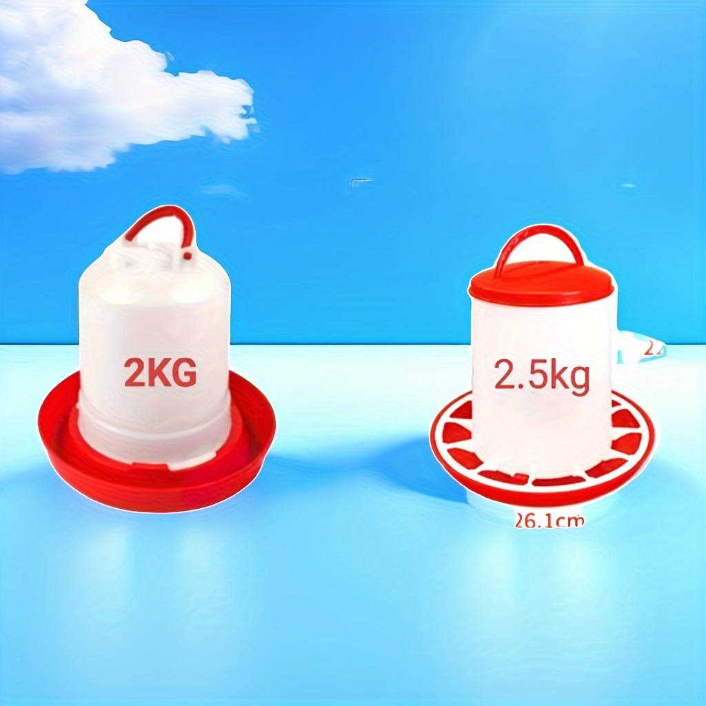 TEMU Automatic Chicken Feeder And Waterer For Chicken, Duck, Bird, Chicken, Duck, Goose, Quail,