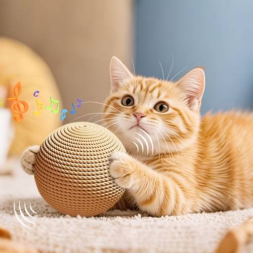 extra large sword ball made of durable sword material in multiple colors a scratching ball for cats a pet toy a self entertaining gadget for and cat teasing specifically designed for claw sharpening