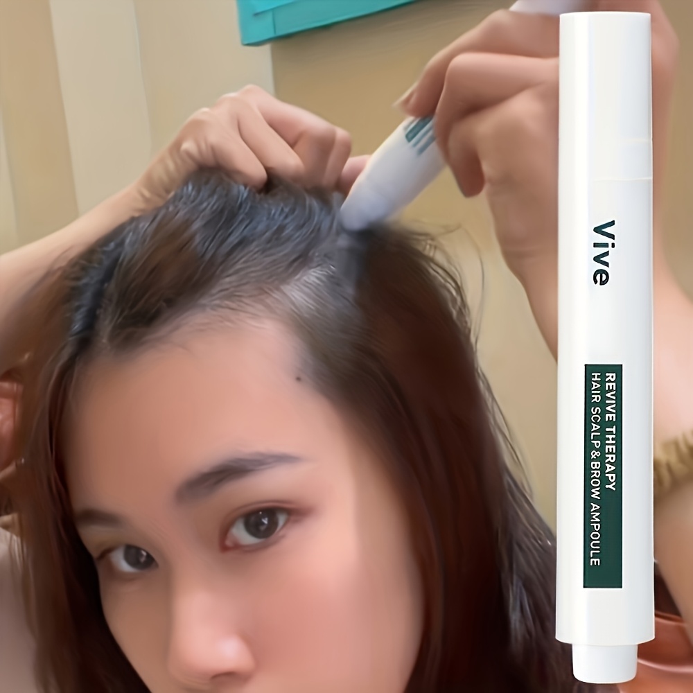 hair care stick 15ml scalp and hair care essence moisturizes hair quick absorbing non greasy hair serum suitable for all hair types   and   perfect gift  