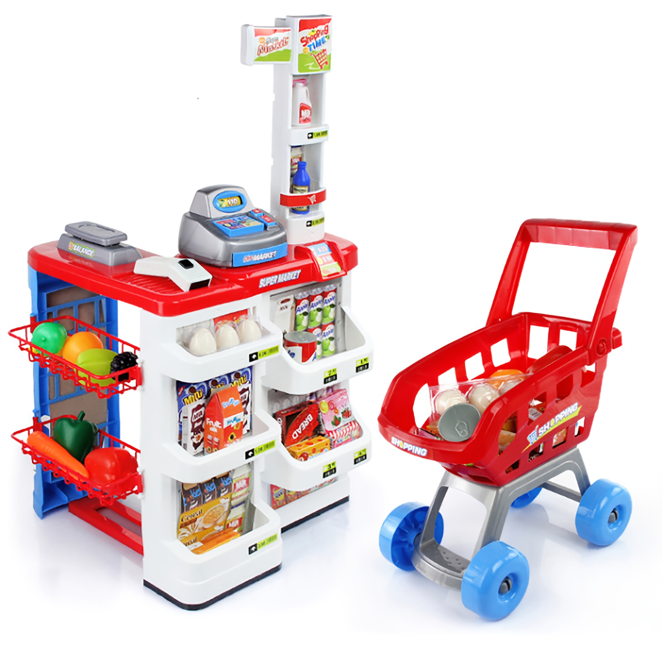 Supermarkt speelset voor kinderen