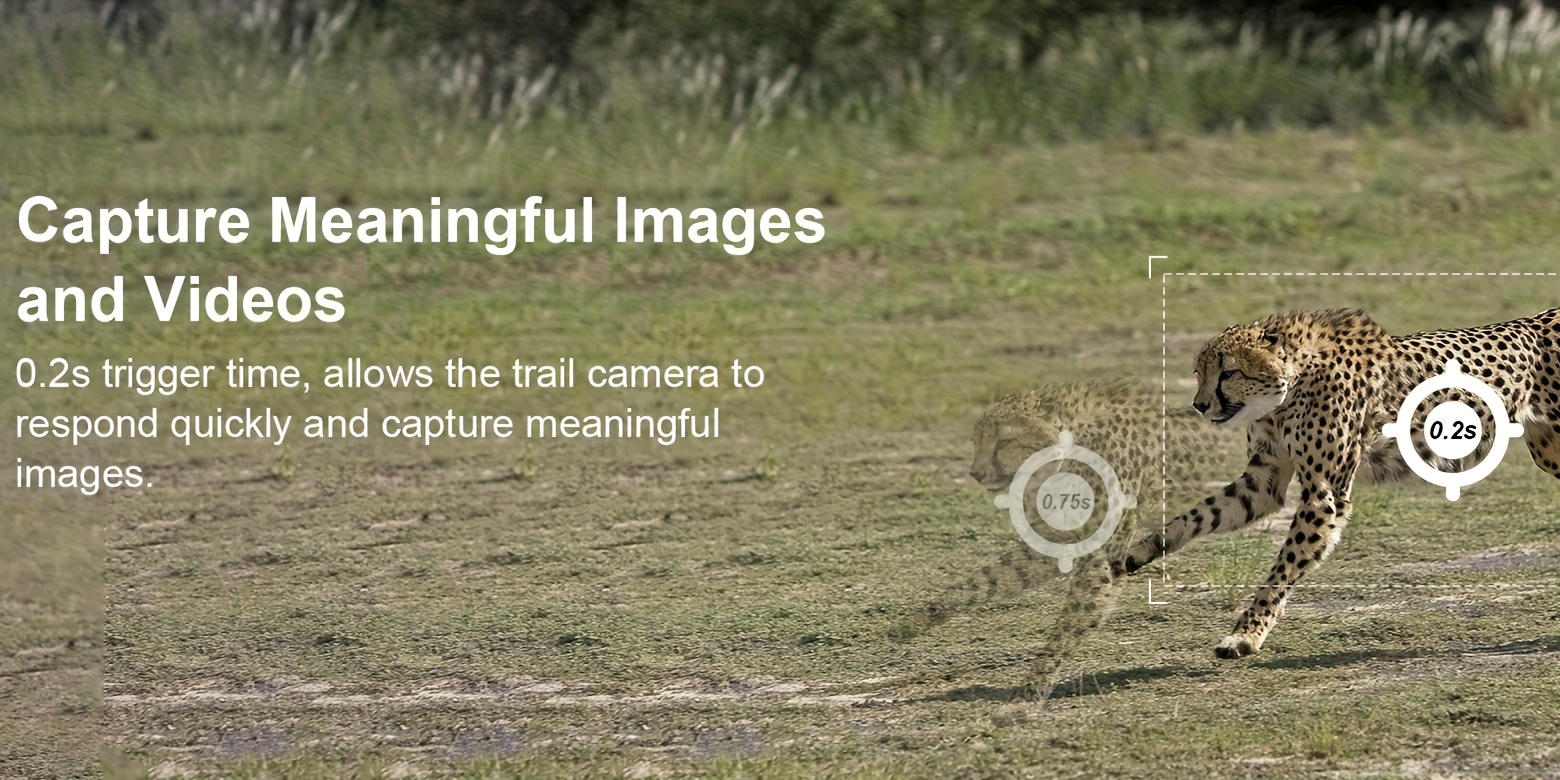 4 Cámaras de Caza Inalámbricas, Monitoreo de Vida Silvestre, Vigilancia Remota, Configuración Portátil, Cámara de Alta Calidad, Batería de Larga Duración, Sensor de Alto Rendimiento, Cámara Activada por Movimiento, Para Investigadores de Vida Silvestre y Propietarios de Granjas, Cámara de Senderos