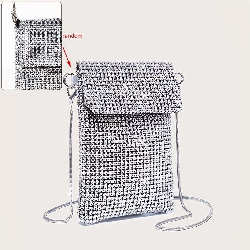 Image of (random Shoulder Strap Position) 1pc Suitable For Holiday, , Outing, Banquet, Party, Casual All-match Crossbody Bag, Shoulder Bag, Handbag