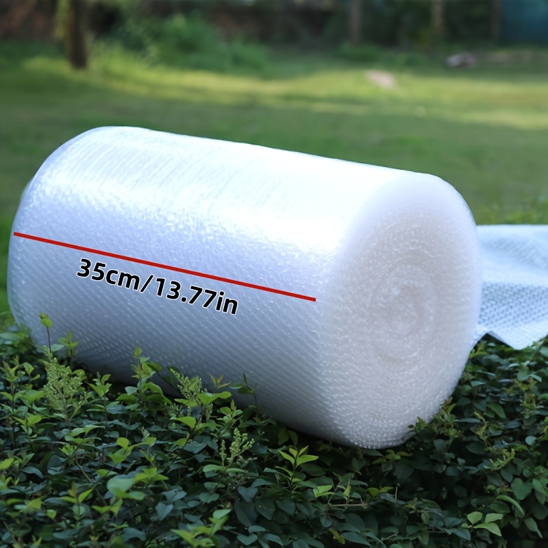 TEMU Rouleau de film à bulles de 35 cm de large, 450 cm de long, emballage amortissant -, convient pour l'expédition, , les objets , le déménagement