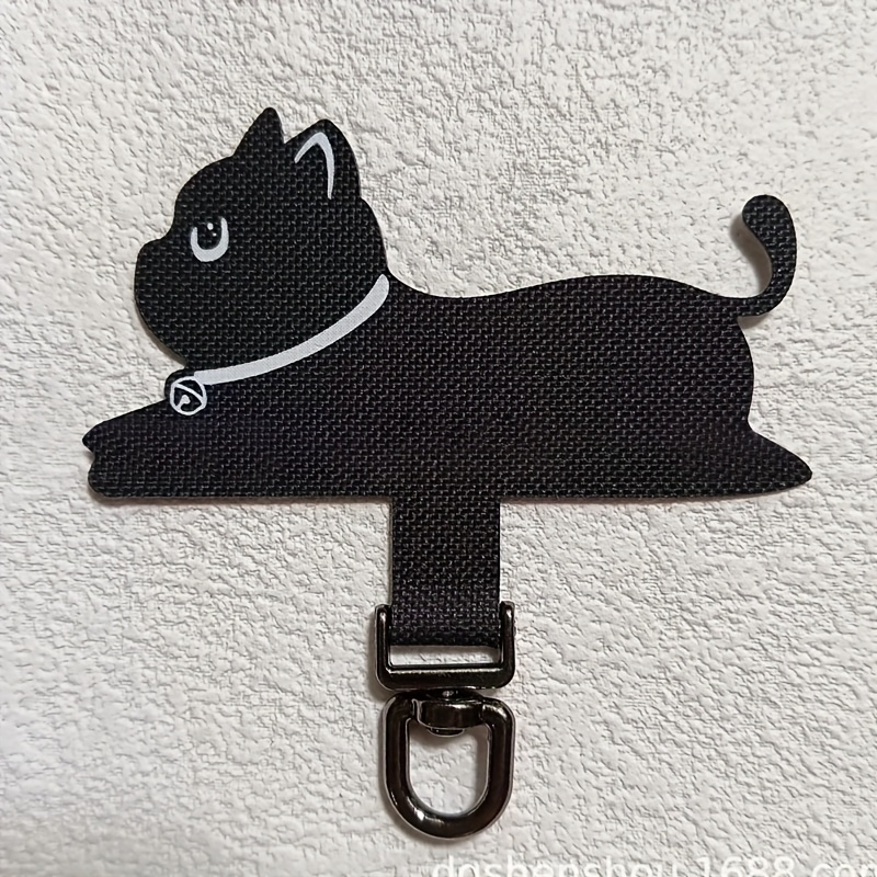E-shop 360 Grad drehbarer Handy-Lanyard mit Tiermotiven, rutschfester Griff, diagonal angeordneter Cross-Lanyard-Clip für Mobiltelefone - Panda, Bär,