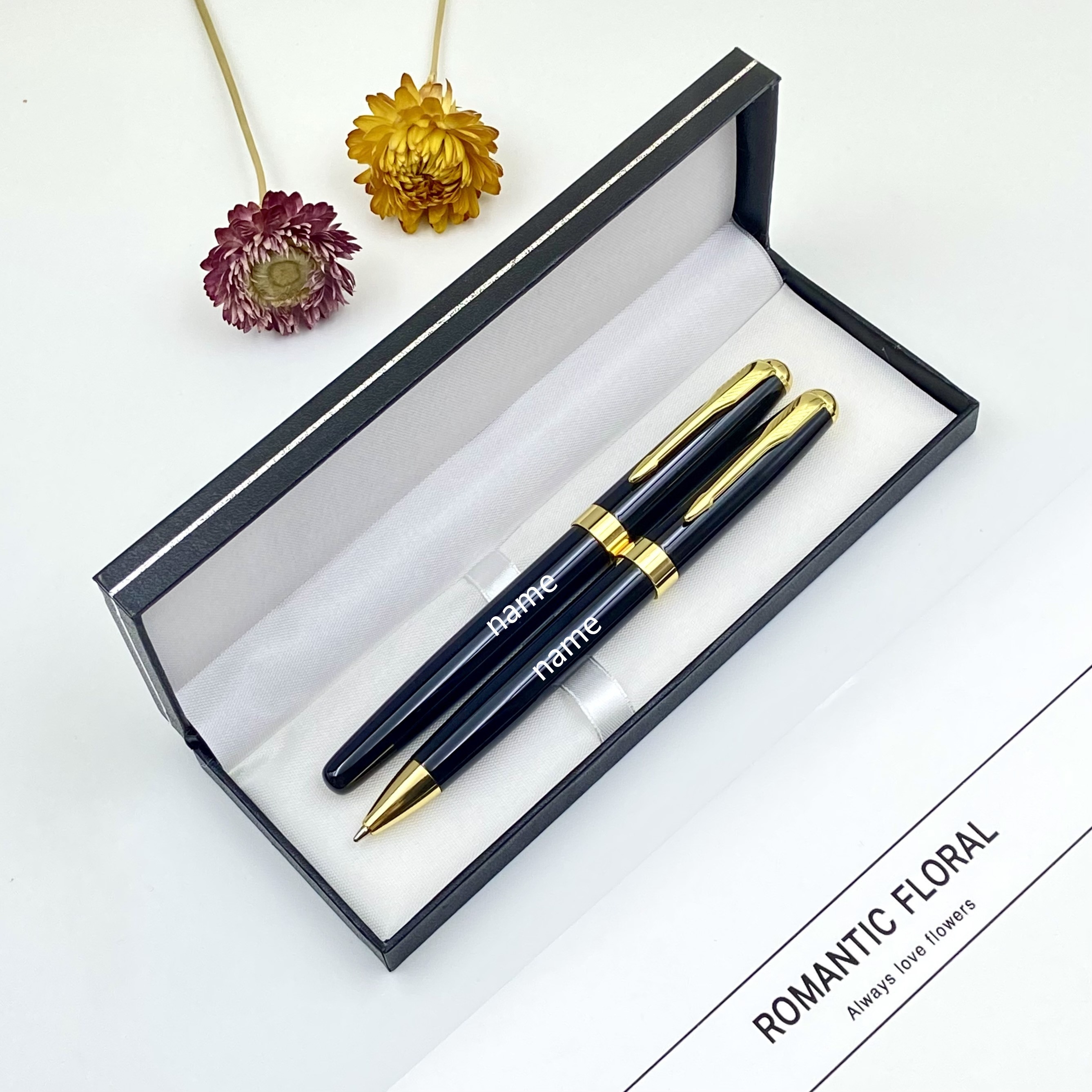 

High-end Metal Ballpoint & Neutral Pen Set - Ergonomic Twist Closure, Medium Point, Stick Type, Fantasy Theme - Ideal For Business, Office, School, Graduation, Festival Gifts - Suitable For Ages 14+