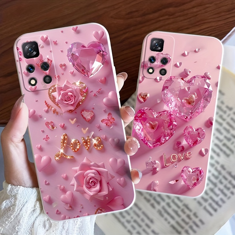 

Phone Case For Xiaomi 9a 9s 9c 9t 10 10s 10a 10c 11s 11 Pro 12 12c 13c 13 Pro 5g Fashion Simplicity Cute Lovely Couple-d0065