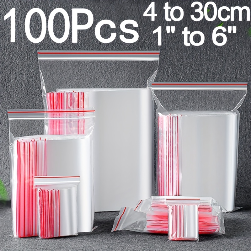 IMailer Wiederverschließbare Reißverschlussbeutel – 200 Stück, 17,8 X 22,9 Cm, 2 Mm Dicke, Transparent