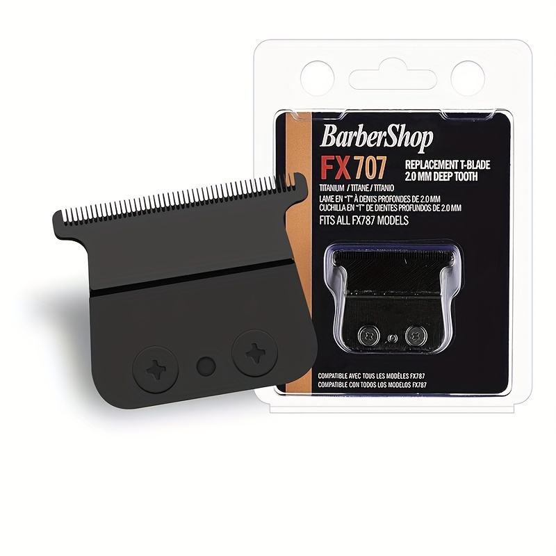 FX707B2-BaByliss Pro Graphite Deep Tooth Replacement T-Blade Fits All – Goldy TV - View #3