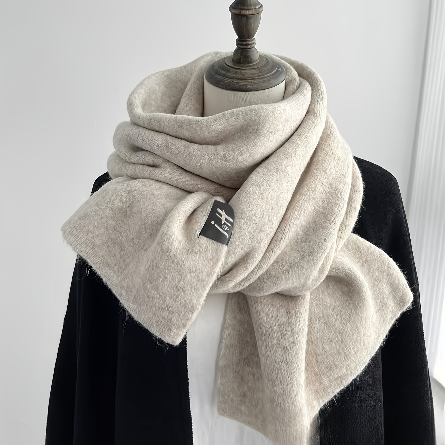 E-shop Hochwertiger Wollschal für Damen im Herbst und Winter, koreanische Atmosphäre, vielseitiger, warmer Studenten- und Paar-Wollschal für Herren