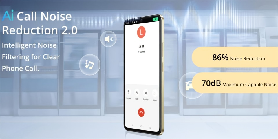 Отключен мобилен телефон Realme Note 70T с опции 4+64GB, 4+128GB или 4+256GB - Разполага с голяма батерия 6000mAh, 6.7