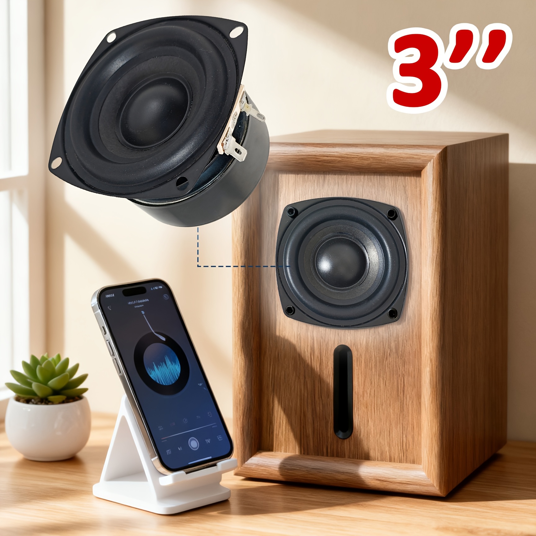 studio monitor speaker sold on Temu United States