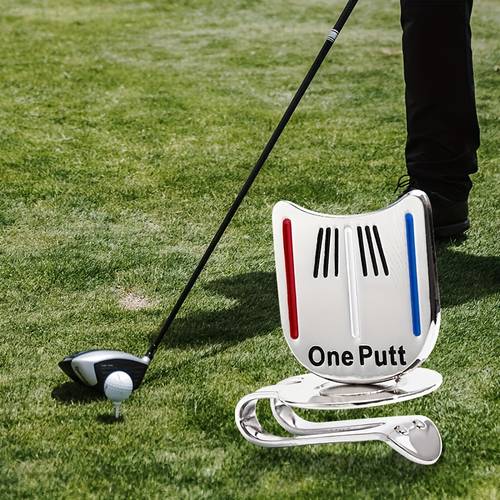 1pc magnetic golf hat clip with metal ball marker convenient and stylish accessory for golfers golf tape for golf grip ladies golf accessories golf brush golf rangefinder case golf phone ball cleaner golf belts for men golf travel bag golf seat cover golf grips tape material durable construction sports enthusiasts