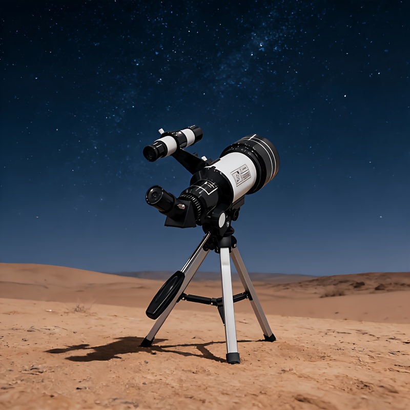 TEMU Hd Telescope High Powered Larger Aperture Long Length Professional Refractor Telescopes With Tripod, Phone Adapter, Carry Bag, Including H6, H20