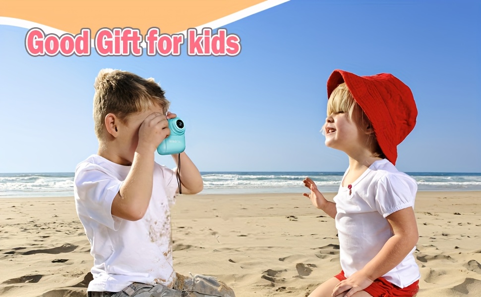 New Instant Print Camera, 1080P 2.4 Inch Screen Super Cute Instant Camera With 3 Rolls Print Paper & 32GB Card, Digital Camera Kids Gift For Kids 3-12 Years, Perfect Holiday Gift For Girls/Boys, Birthday Gift.